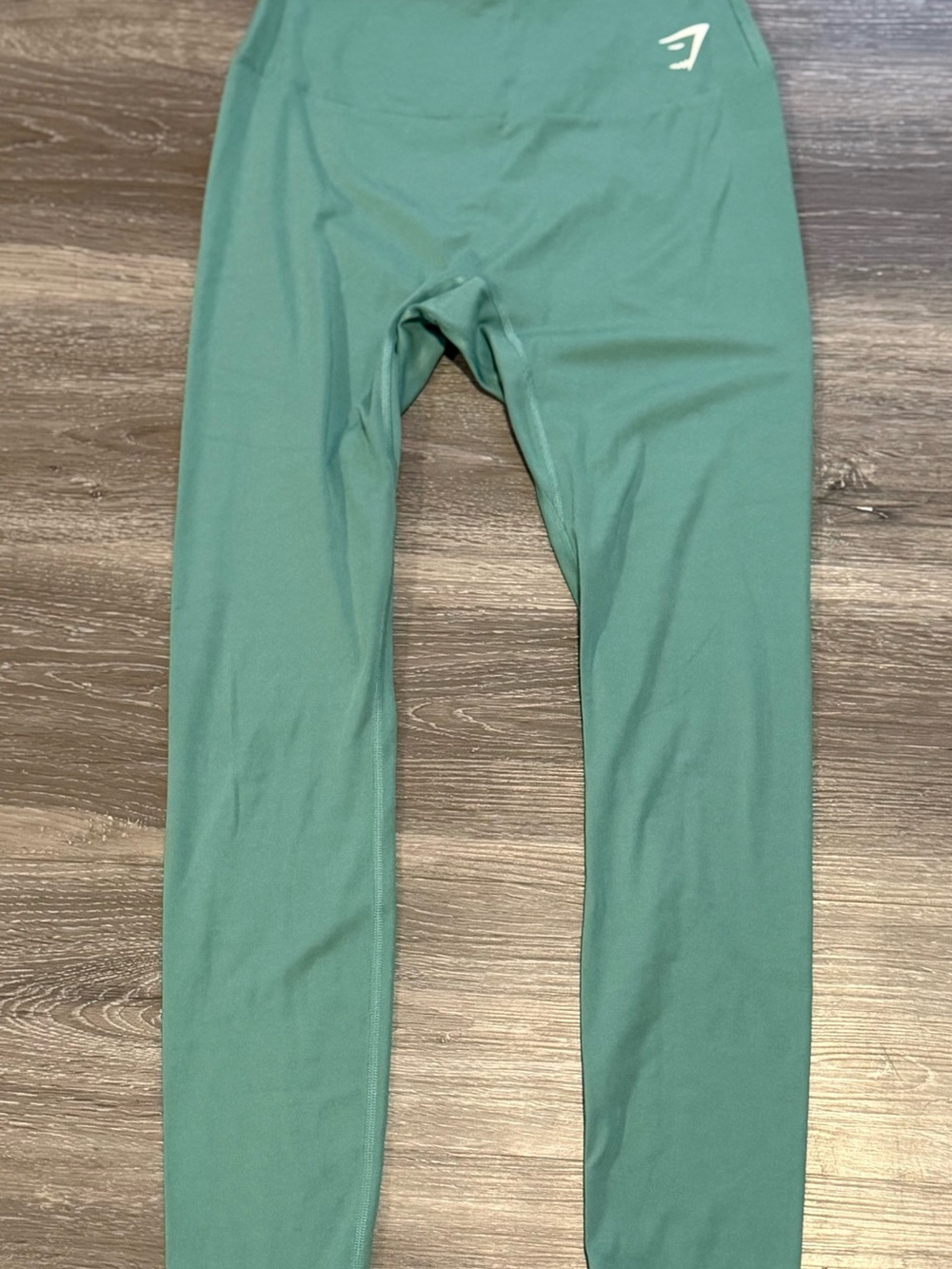 Gymshark Kids Teal Green High-Waist Leggings